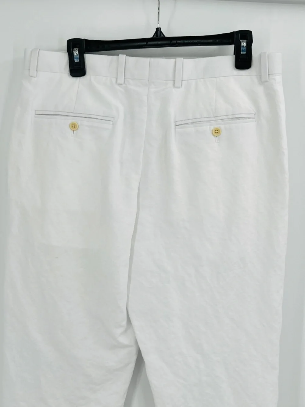 Perry Ellis Linen/Cotton Lightweight Pants 33/32 Business Resort Tropical Preppy